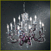 Żyrandol Venice superlux / L12 Violet firmy Euroluce Lampadari