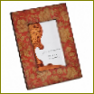 494098 Chinoiserie Picture Frame &#40; Red &#41; marki Jonathan Charles Fine Furniture