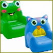 Dmuchany fotel Cozy Animal Chair firmy Intex