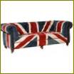 Sofa William Union Jack Velvet z fabryki Andrew Martin