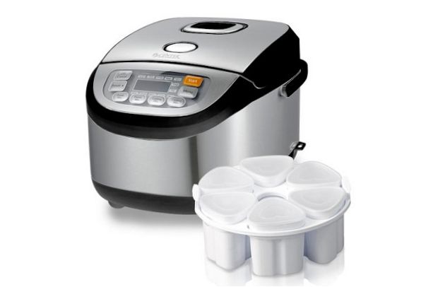 Multicooker z zestawem słoików