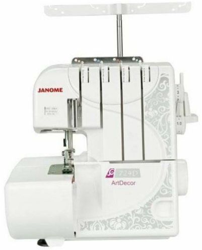 Janome ArtDecor 724D Biały Szary