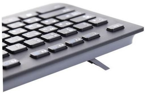 Logitech Corded Keyboard K280e Black USB