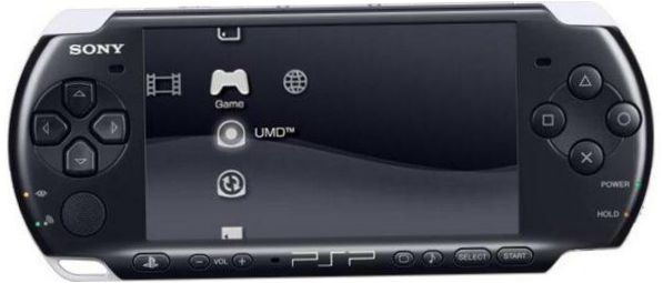 Sony PlayStation Portable Slim & Lite PSP-3000, czerwony,