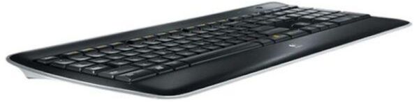 Logitech Wireless Illuminated Keyboard K800 Black USB