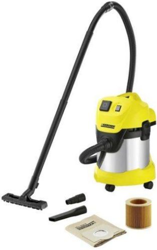 KARCHER WD 3 P Premium, 1000 W, srebrny/żółty