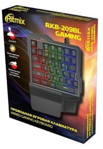 Ritmix RKB-209BL Gaming Black USB