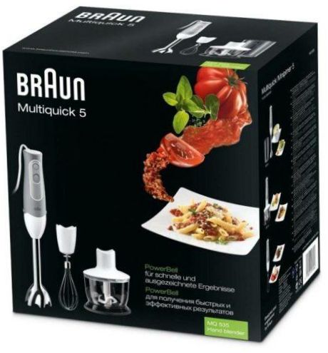 Braun MQ 535 Sauce, biały/szary