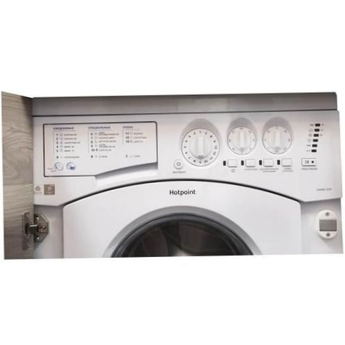 Pralka z suszarką Hotpoint-Ariston CAWD 129 - ochrona: przed dziećmi, szczelność, ochrona przeciwprzepięciowa