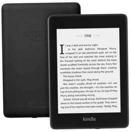 6" Amazon Kindle Paperwhite 2018 32Gb 32GB eBook - wymiary: 143x190x14mm, waga: 520g