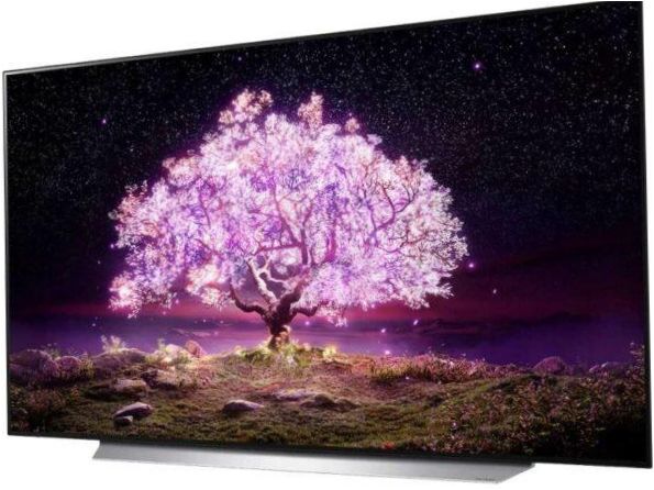 65" Telewizor LG OLED65C1RLA OLED, HDR (2021), waniliowa biel