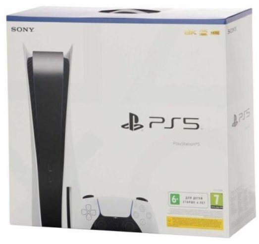 Sony PlayStation 5 825 GB, biały