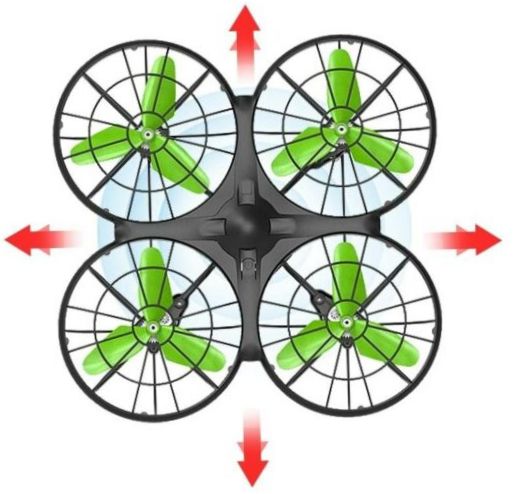 Syma X26, czarny/zielony