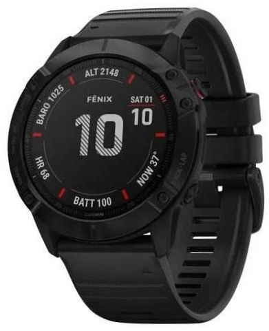 Garmin Fenix 6X Pro smartwatch - bezprzewodowy: Bluetooth