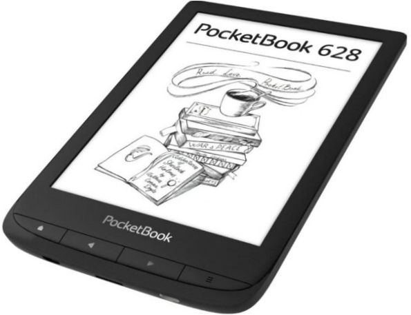 6" PocketBook 628 8GB eBook - formaty książek i dokumentów: CHM, DJVU, DOC, DOCX, EPub, FB2, HTML, MOBI, PDF, PRC, RTF, TXT