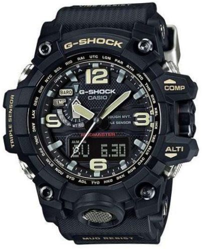 Zegarek CASIO G-Shock GWG-1000-1A - cechy konstrukcyjne: wbudowane podświetlenie, wyświetlacz dotykowy