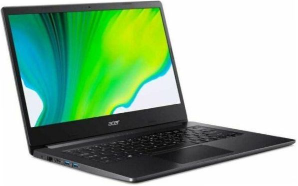 14" Notebook Acer Aspire 3 A314-22-R7SR (1920x1080, AMD Ryzen 3 2.6GHz, RAM 4GB, SSD 128GB, Win10 Home), NX.HVVER.001, czarny