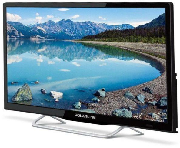 24" Telewizor LED Polarline 24PL12TC (2019), czarny