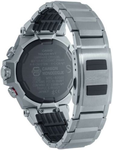 Zegarek CASIO G-Shock MTG-B2000D-1AER - żywotność baterii: 5400 pkt