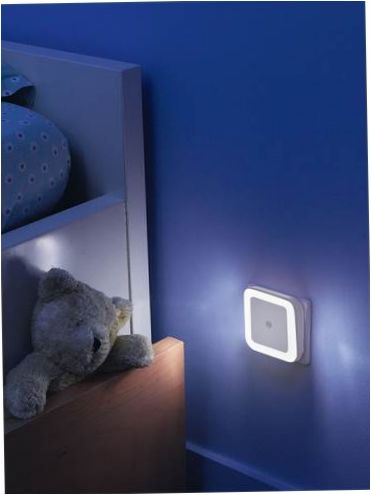 Cadena Ledsquare Nightlight, 0,5W - materiał: tworzywo sztuczne