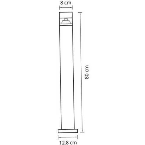 Lightstar Raggio 377707 lampa zewnętrzna LED, 6W - pyło- i wodoodporna: IP55