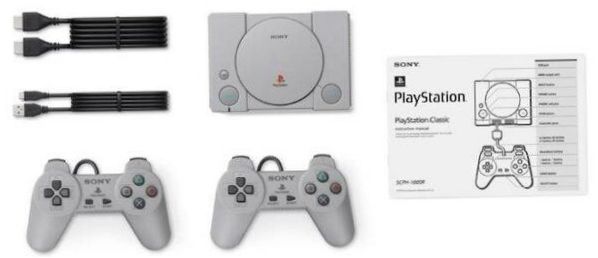 Sony PlayStation Classic, szary