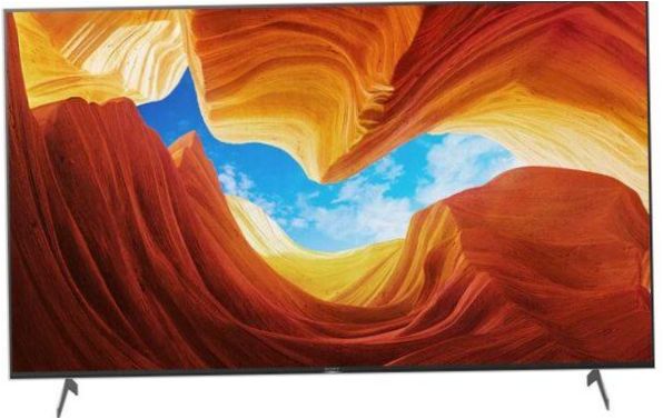 65" TV Sony KD-65XH9077 LED, HDR, Triluminos (2020), srebrny