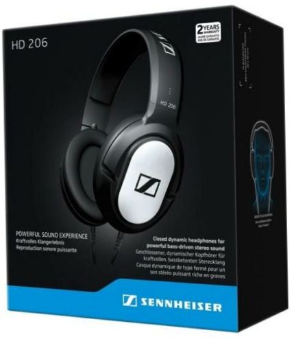 Sennheiser HD 206, czarny