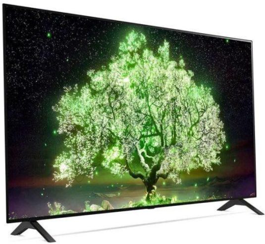 LG OLED55A1RLA OLED, HDR (2021), czarny