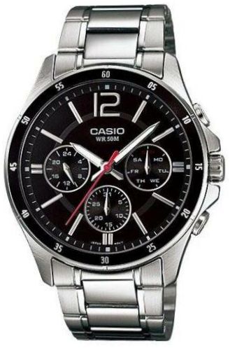 Zegarek CASIO MTP-1374D-1A - żywotność baterii: 25000 str