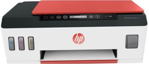 HP Smart Tank 519 Wireless, kolorowy, A4, biały/czarny/czerwony