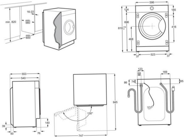 Pralka Electrolux EW7F3R48SI - pralnia ładowana od góry: przez drzwi główne