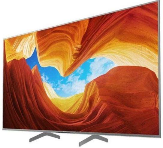 65" Telewizor LED Sony KD-65XH9077, HDR, Triluminos (2020), srebrny