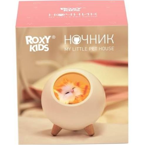 ROXY-KIDS My little pet house lampka nocna LED (R-NL0026) 1,2W