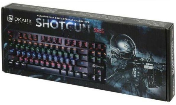 OKLICK 969G SHOTGUN Czarny USB