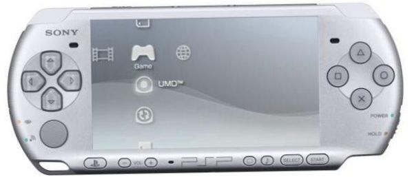 Sony PlayStation Portable Slim & Lite PSP-3000, czerwony,