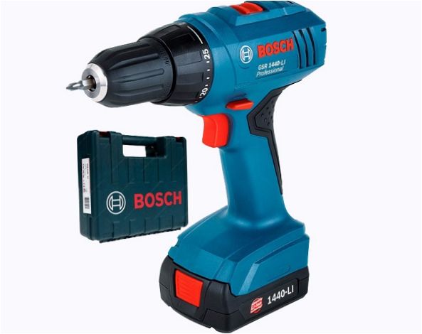 Bosch GSR 1440-LI 1,5Ah x2 Walizka