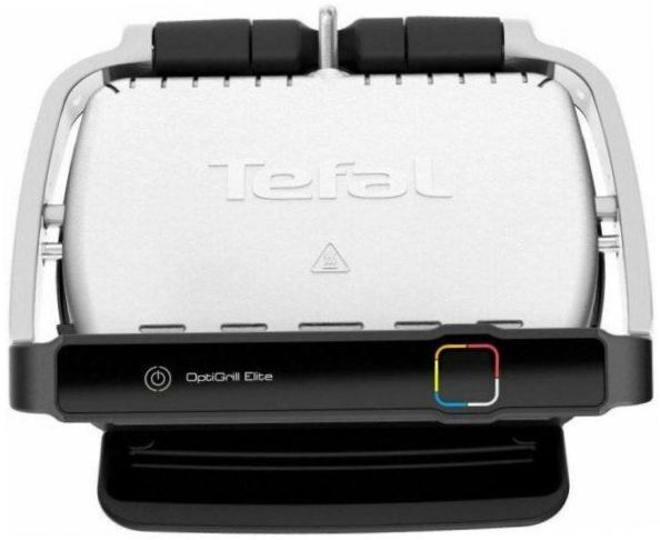 Tefal Optigrill Elite GC750, srebrny/czarny