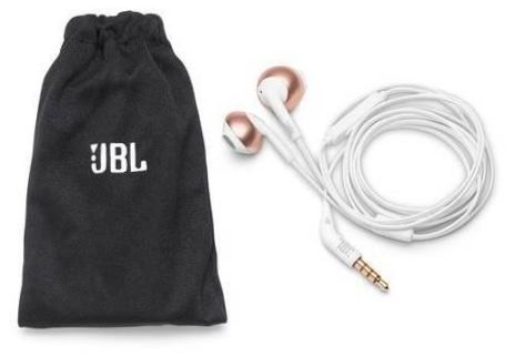 JBL T205, różowe złoto