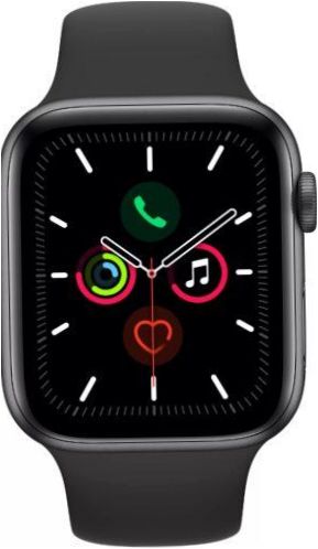 Apple Watch Series 5 - monitorowanie: akcelerometr, pomiar poziomu tlenu we krwi, monitorowanie kalorii, monitorowanie snu, monitorowanie aktywności fizycznej, ciągły pomiar tętna