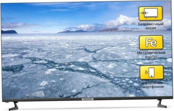 50" Telewizor LED Polarline 50PU52TC-SM, HDR (2019), czarny