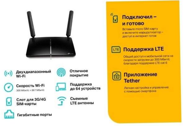 TP-LINK Archer MR600, czarny