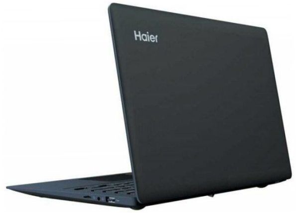 14.1" Haier A1410ED Notebook (1366x768, Intel Celeron 1.1GHz, 4GB RAM, eMMC 64GB, DOS), JM02VFE0, Czarny