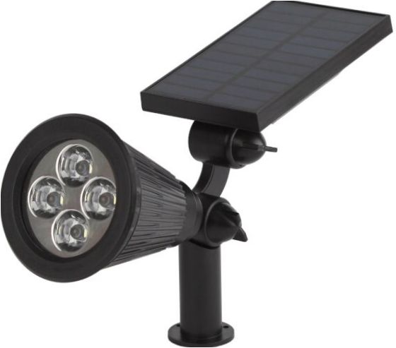 Solarna lampa ogrodowa ERA ERASP024-10 LED, kolor mocowania: czarny