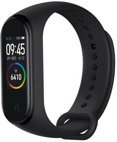 Inteligentna bransoletka Xiaomi Mi Smart Band 4 NFC - monitoring: pomiar poziomu tlenu we krwi, EKG, tonometr, ciągły pomiar tętna, monitoring snu, monitoring aktywności fizycznej, akcelerometr, monitoring kalorii