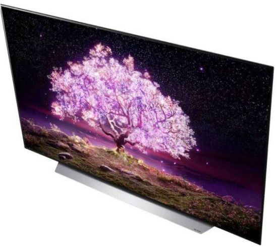 65" Telewizor LG OLED65C1RLA OLED, HDR (2021), waniliowa biel