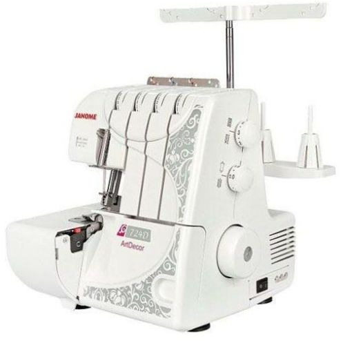 Janome ArtDecor 724D biało-szary