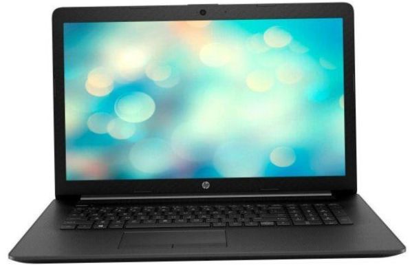 17.3" HP 17-by2016ur Notebook (1600x900, Intel Pentium Gold 2.4GHz, 4GB RAM, 256GB SSD, DOS), 22Q61EA, czarny