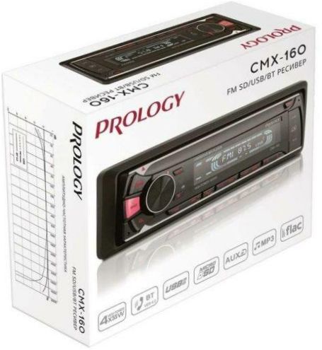 Prology CMX-160, czarne/czerwone podświetlenie