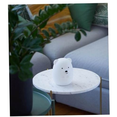 Lampka nocna LED Rombica Bear, 0,84W - materiał: tworzywo sztuczne